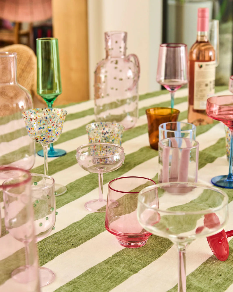 TUMBLER GLASS 2P SET | Oink Stripe