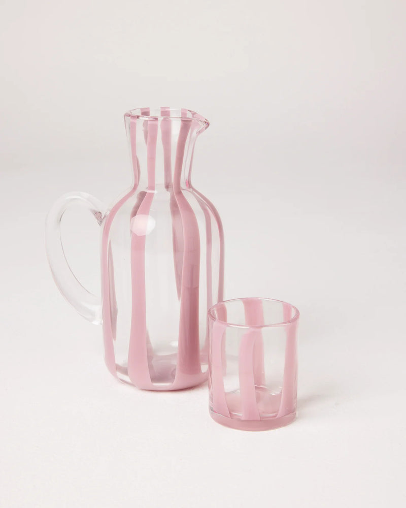 TUMBLER GLASS 2P SET | Oink Stripe