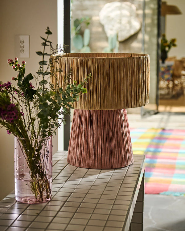 RAFFIA LAMP | Sassafras