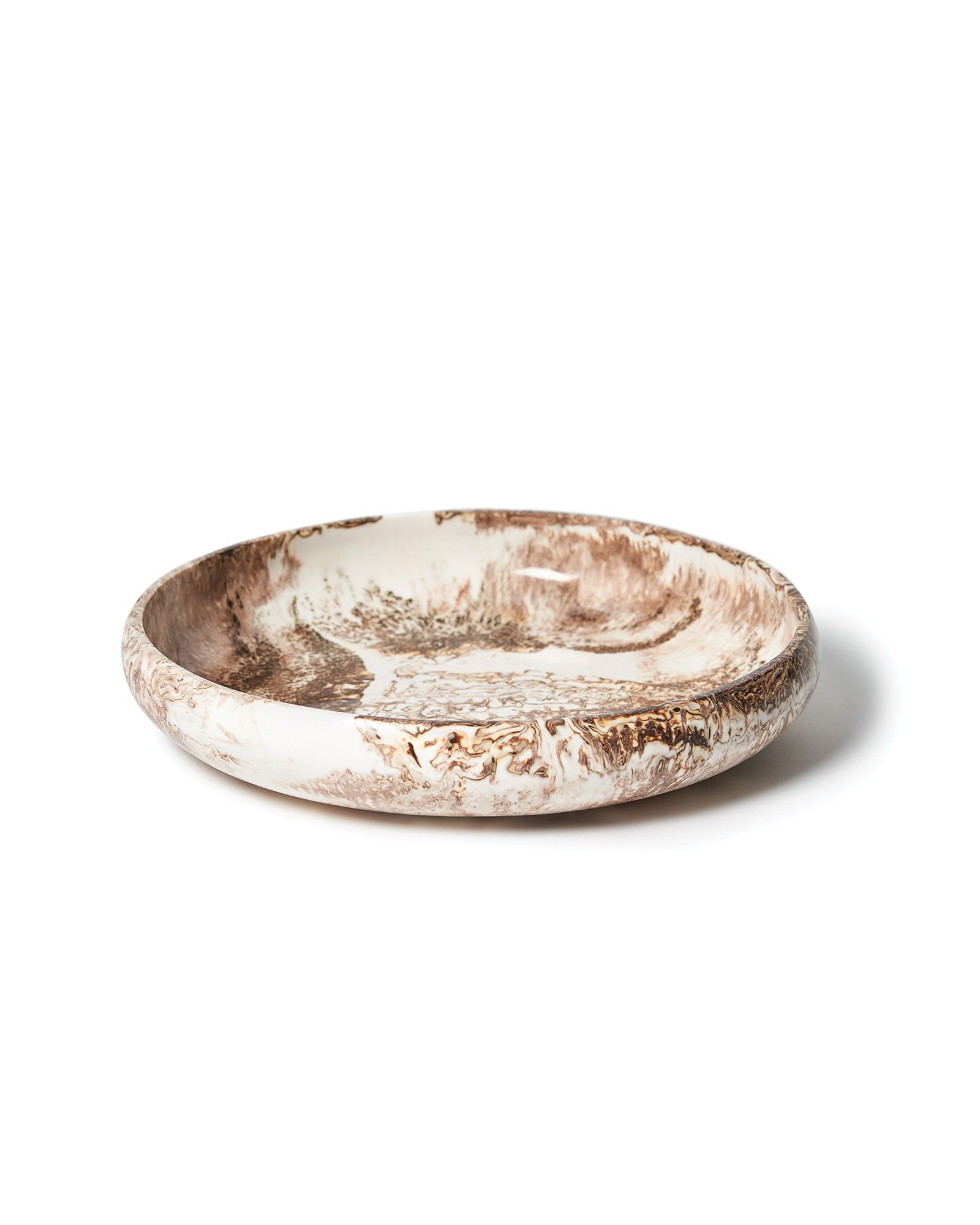 LARGE RESIN BOWL in Latte by Lightly