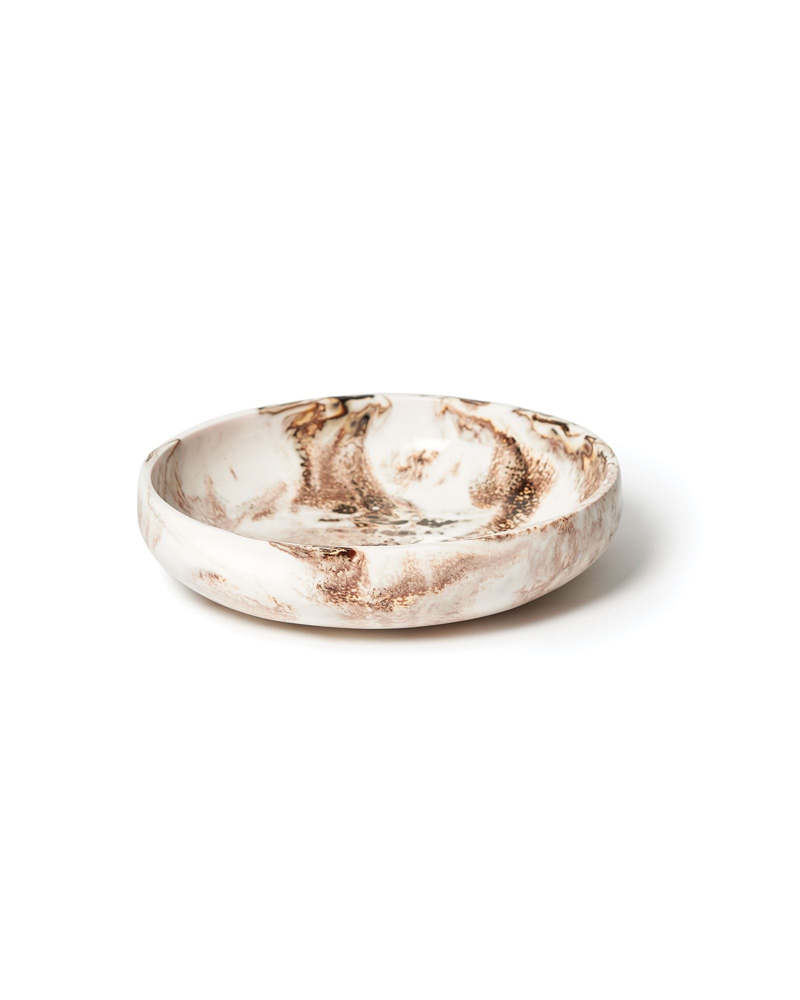 MEDIUM RESIN BOWL in Latte by Lightly