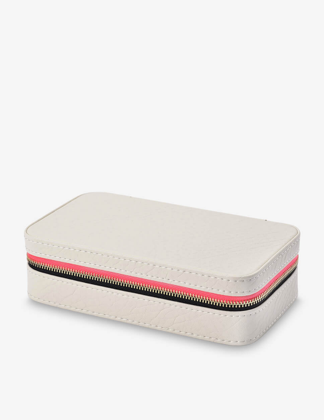 LONG JEWELLERY CASE in Chalk by Elms + King