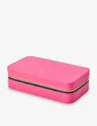 LONG JEWELLERY CASE in Fuchsia by Elms + King
