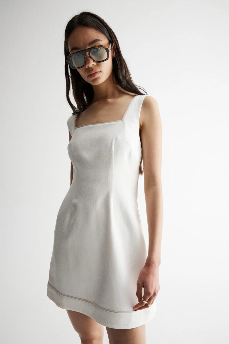 Elka Collective LUCCIA DRESS in White