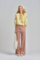 LA TRATTORIA PANT in Terracota from Le Stripe