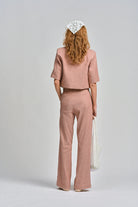 LA TRATTORIA PANT in Terracota from Le Stripe