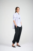 *Pre-Order* LE FRILL SHIRT | Pinstripe - Darling & Domain