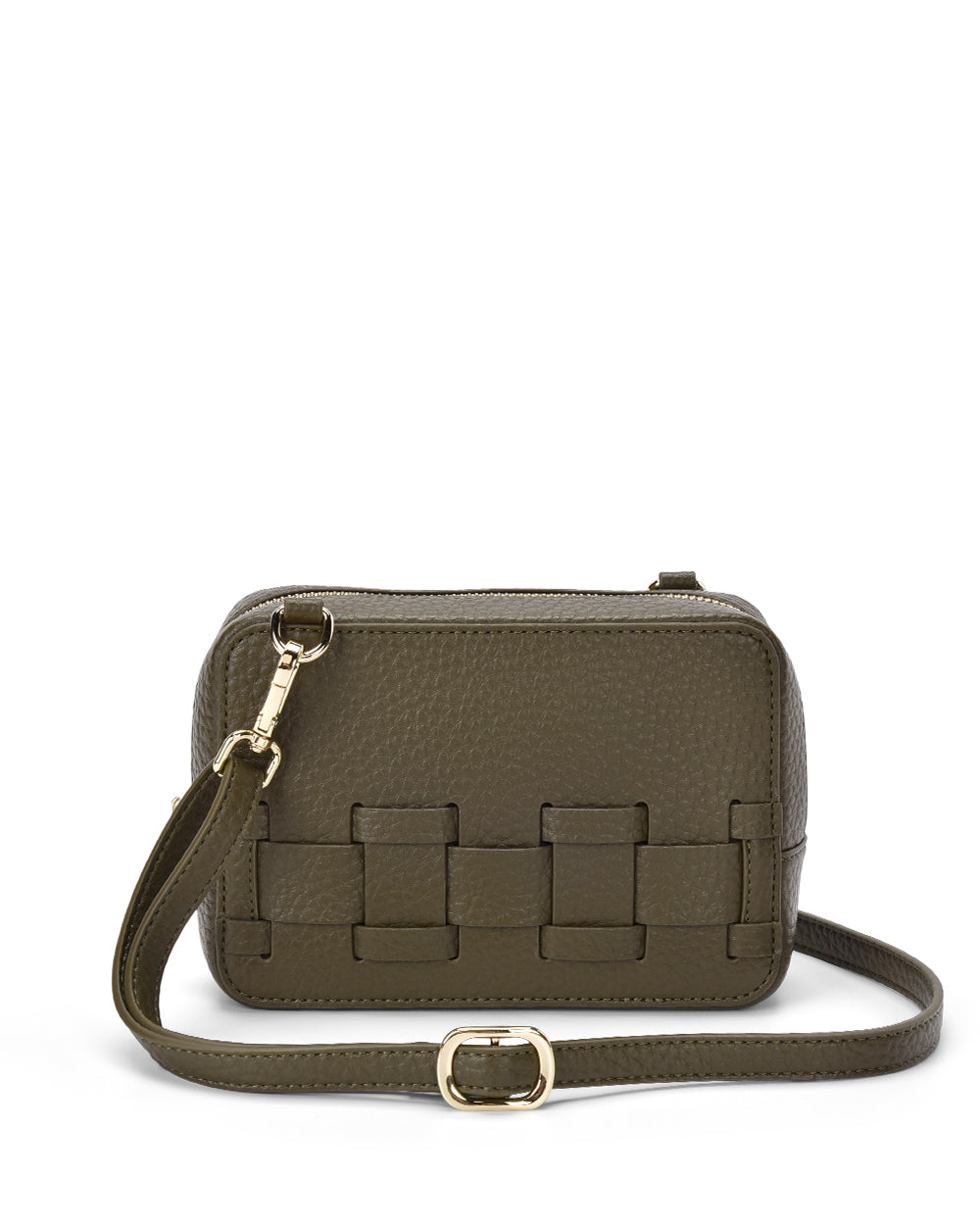 LONDON CROSSBODY BAG in Khaki by Elms and King