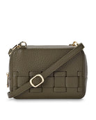 LONDON CROSSBODY BAG in Khaki by Elms and King