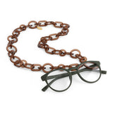 ROUND GLASSES CHAIN in Hazel by LOOPLABB