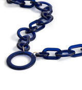 ROUND GLASSES CHAIN in Dark Blue by LOOPLABB