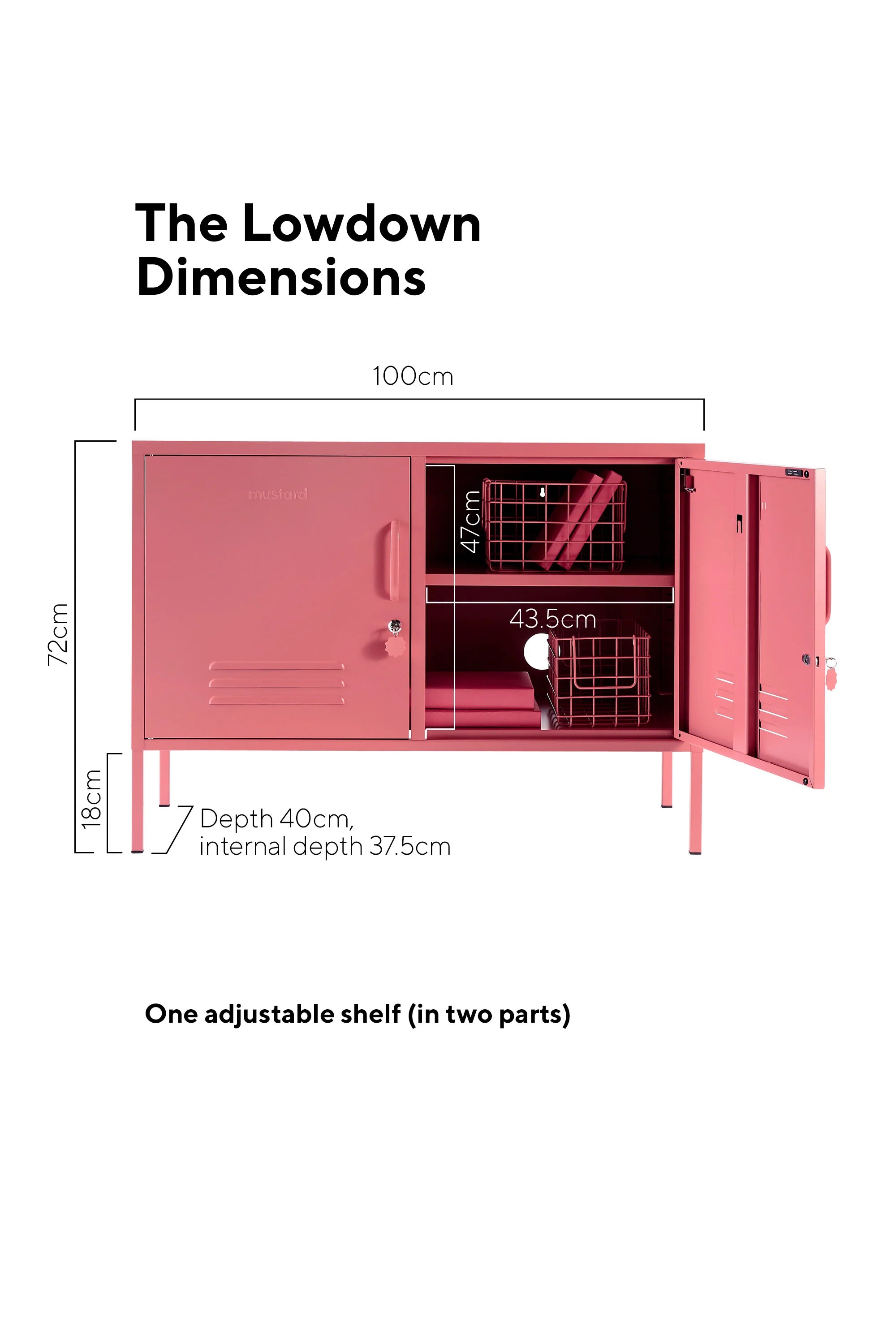 MUSTARD MADE LOCKER | The Lowdown | Berry - Darling & Domain