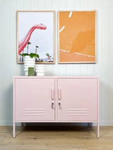 The Lowdown Locker in Blush by MUSTARD MADE