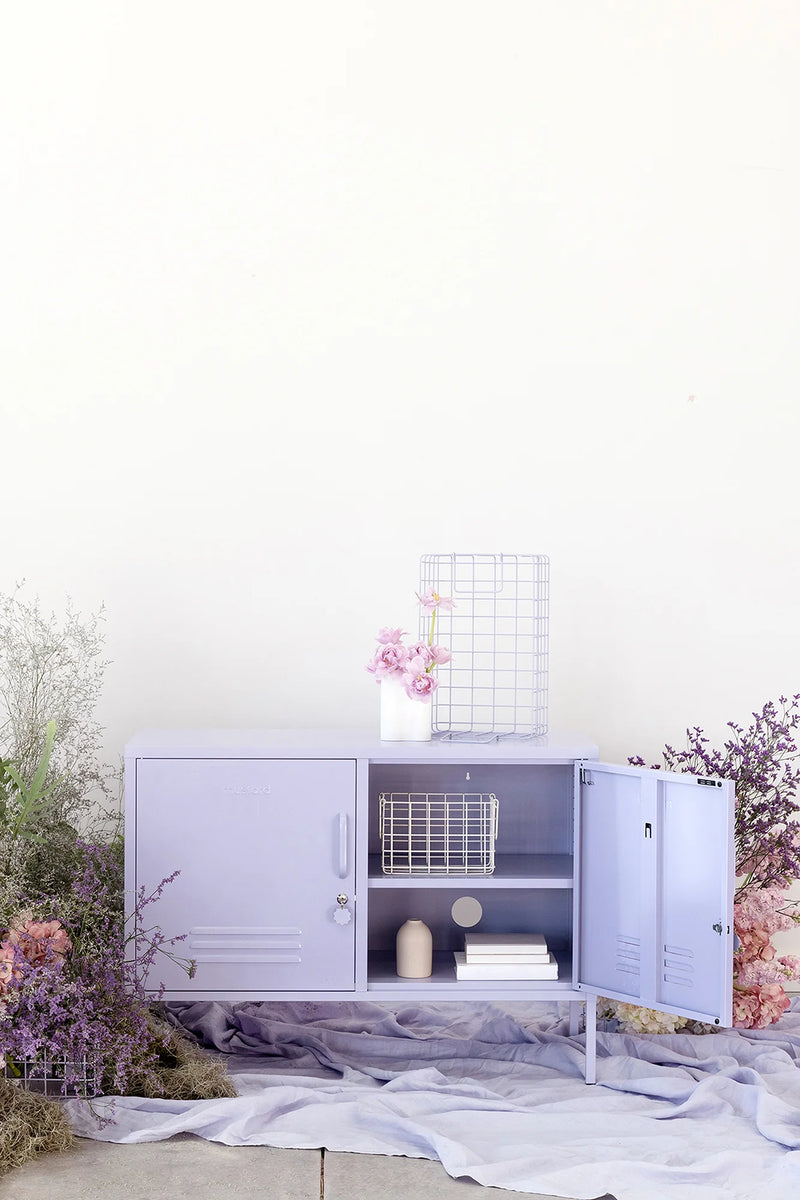 The Lowdown Locker in Lilac by MUSTARD MADE