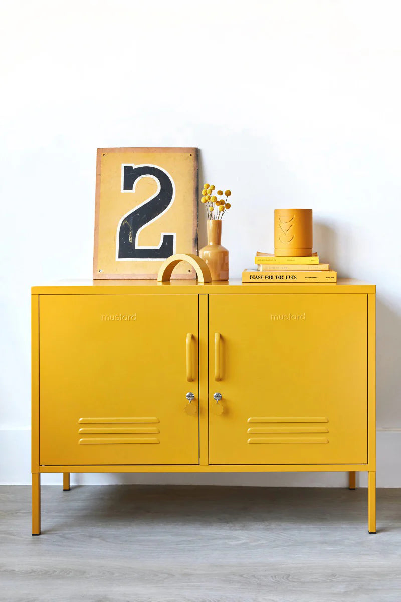 The Lowdown Locker in Mustard by MUSTARD MADE