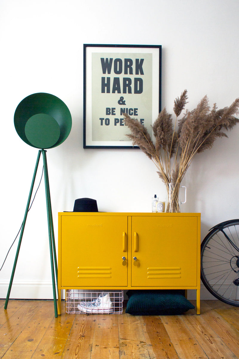 The Lowdown Locker in Mustard by MUSTARD MADE