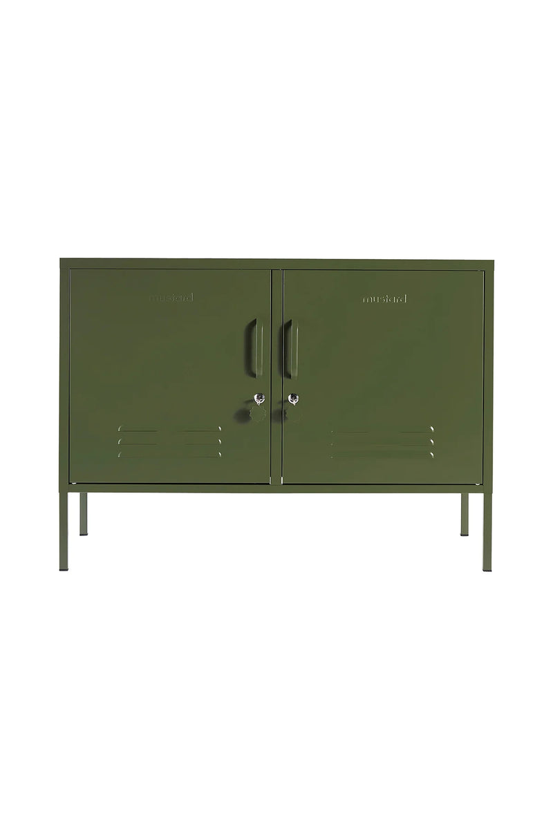 The Lowdown Locker in Olive by MUSTARD MADE