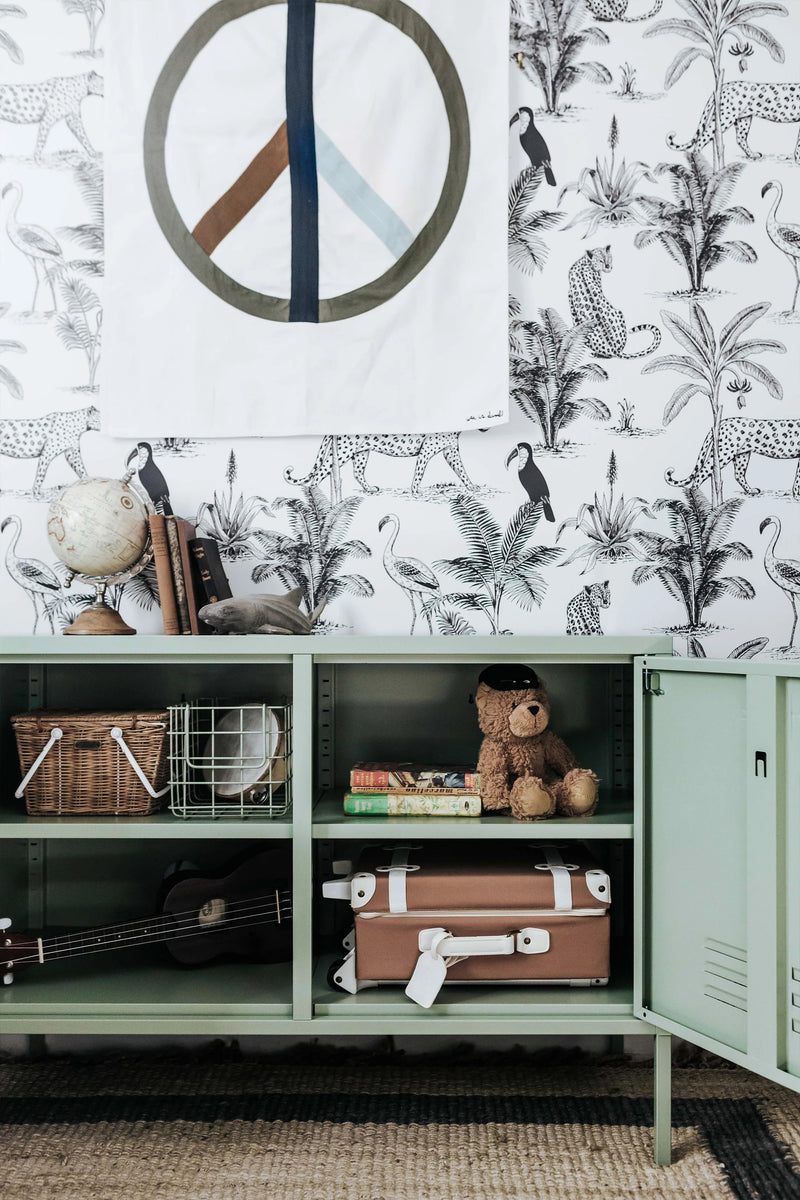 The Lowdown Locker in Sage by MUSTARD MADE