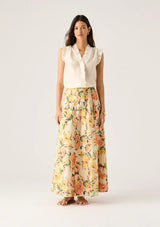 LUCIANA MAXI SKIRT | Lucian Print