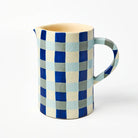 MAKER JUG in Indigo Check by Jones & Co