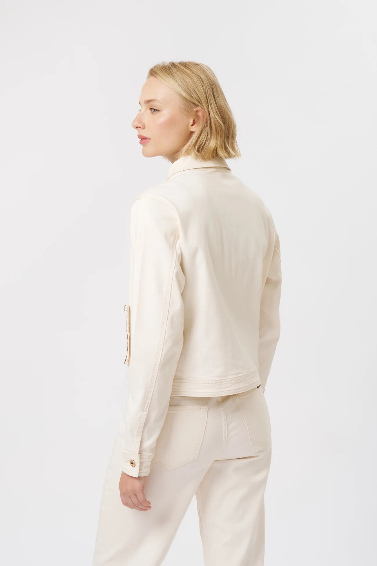 MILA JACKET in Ecru by Kireina