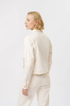 MILA JACKET in Ecru by Kireina