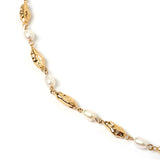 MIMI PEARL + GOLD NECKLACE by Arms of Eve