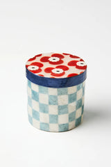 PARADIS BLUE MEDIUM BOX by Jones & Co