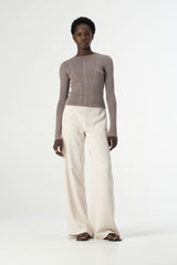 Elka Collective MYRTLE PANT in Ivory