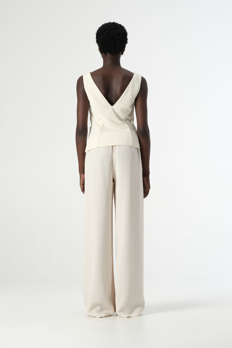 Elka Collective MYRTLE PANT in Ivory