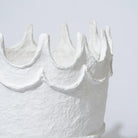 COTTON MACHE CROWN VESSEL SMALL in Moonlight from Marmoset Found