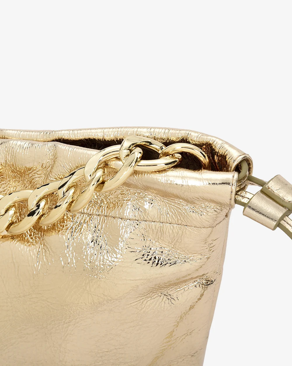 MARTHA PETITE BAG in Gold Crinkle by Arlington Milne