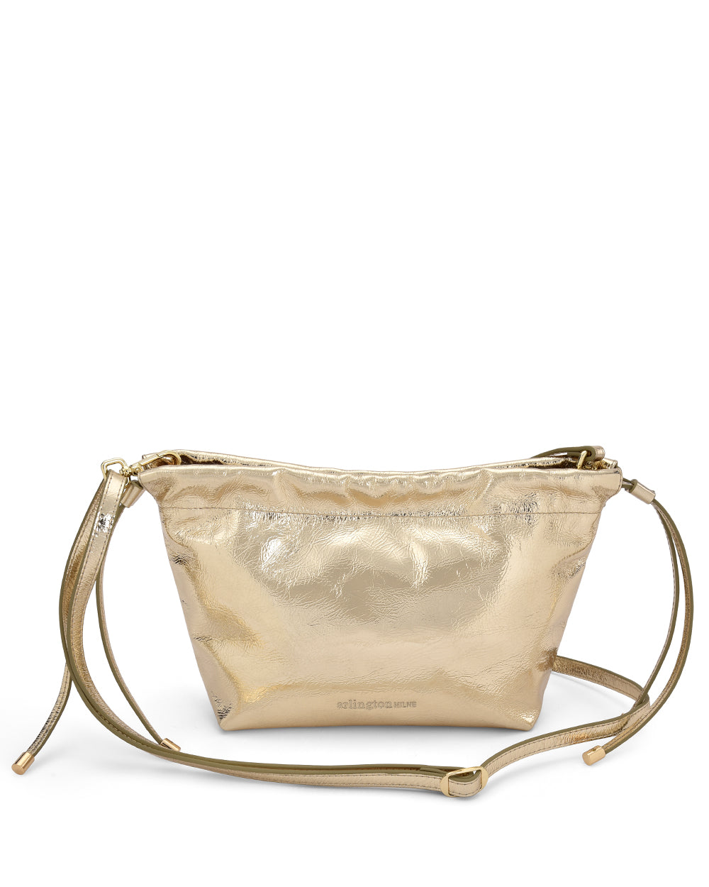 MARTHA PETITE BAG in Gold Crinkle by Arlington Milne