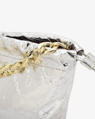 MARTHA PETITE BAG in Silver Crinkle by Arlington Milne