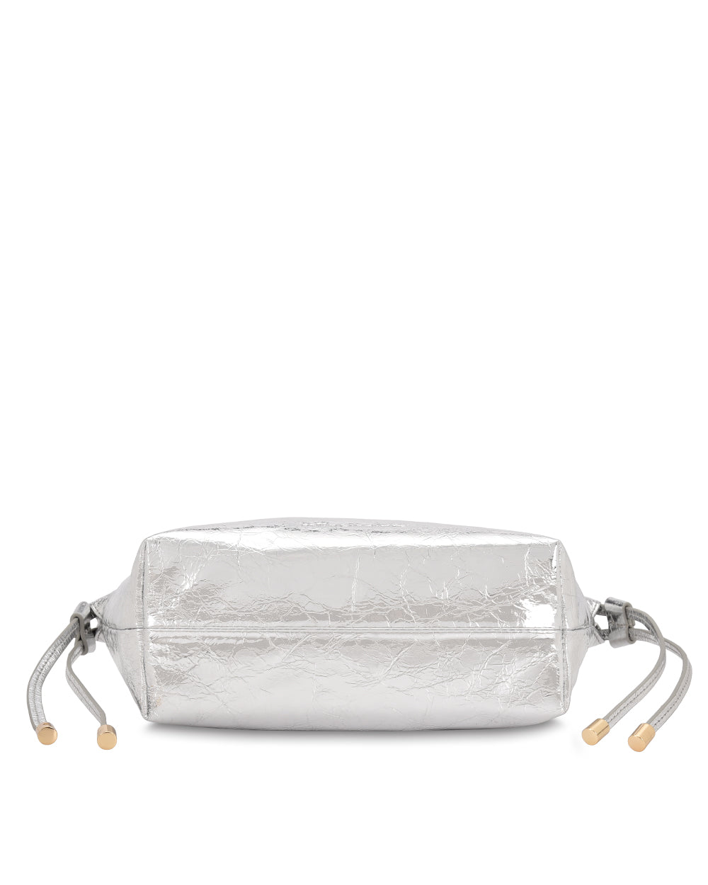 MARTHA PETITE BAG in Silver Crinkle by Arlington Milne