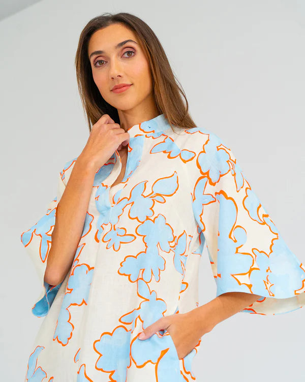 MARTINA DRESS in Summertime Floral by ARLINGTON MILNE