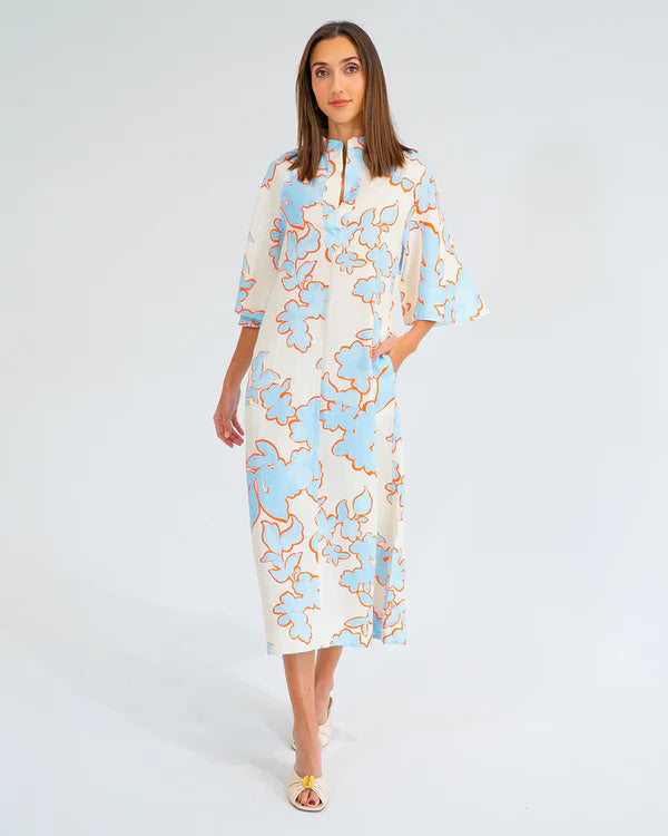 MARTINA DRESS in Summertime Floral by ARLINGTON MILNE