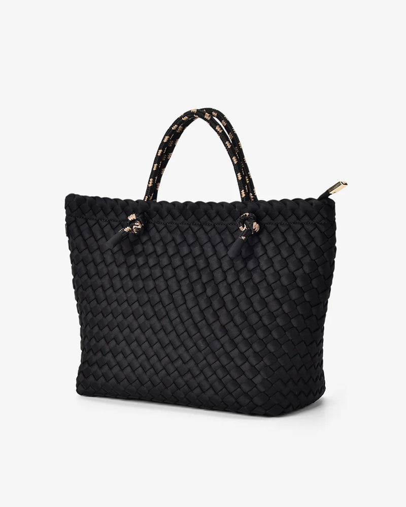 MICHIGAN TOTE | Black Neo Plait