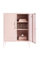 The Midi Locker in Blush by MUSTARD MADE