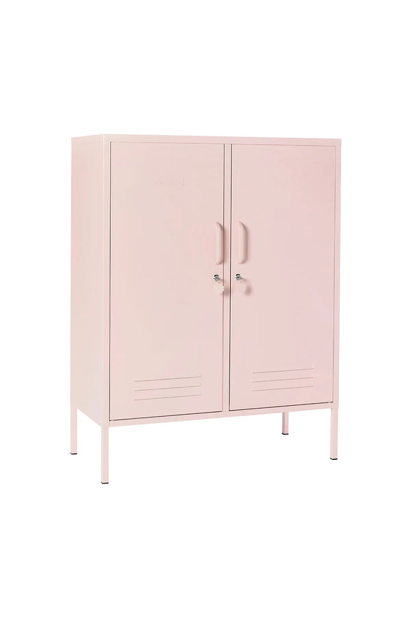 The Midi Locker in Blush by MUSTARD MADE