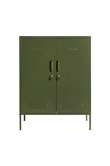 The Midi Locker in Olive by MUSTARD MADE