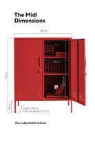 MUSTARD MADE LOCKER | The Midi | Poppy - Darling & Domain