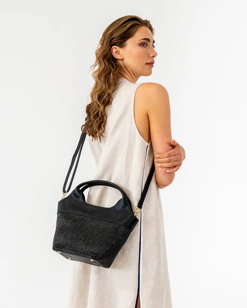 MILLER TOTE in Black by Elms and King