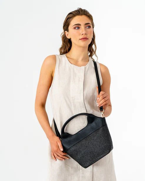 MILLER TOTE in Black by Elms and King