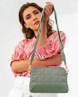 MINI SOHO CROSSBODY BAG in Sage by Elms and King