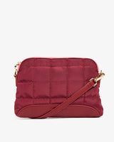 MINI SOHO CROSSBODY BAG in Burgundy by Elms and King