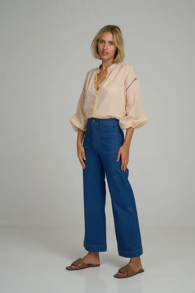 Lilya AMOLLY DENIM JEAN in Stella Blue