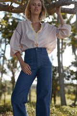 Lilya AMOLLY DENIM JEAN in Stella Blue