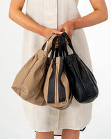 MONTAGUE TOTE in Black by Elms and King