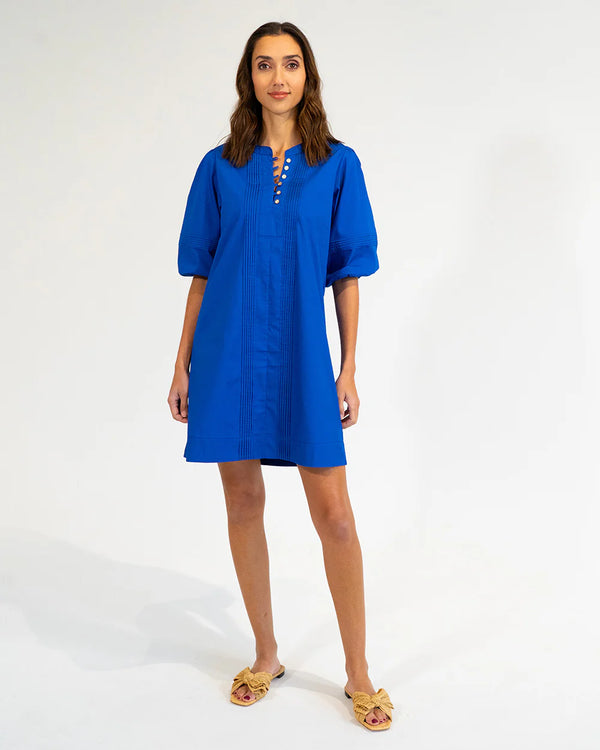 MONTEREY MINI DRESS in Cobalt by Elms and King